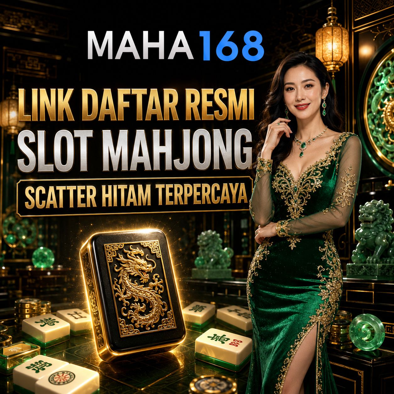 MAHA168 : Situs Daftar Resmi Slot Mahjong Scatter Hitam Gampang Maxwin
